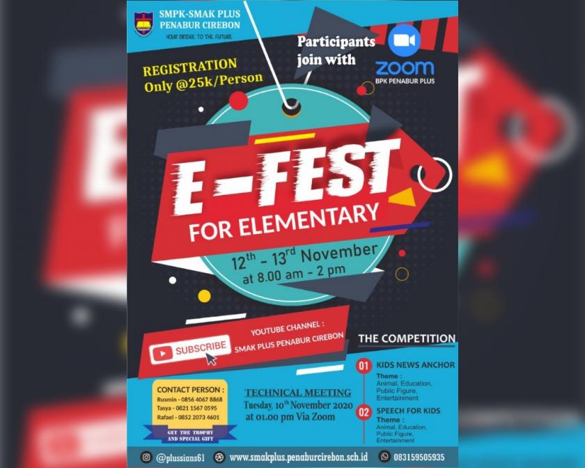 E-FEST 2020 FOR ELEMENTARY SCHOOL