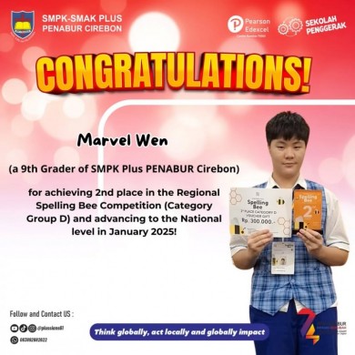2nd place in the Regional Spelling Bee Competition (Category Group D) and advancing to the National level in January 2025!