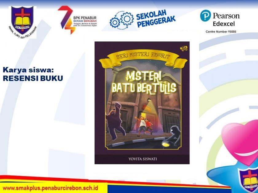 Resensi Buku : Misteri Batu Tulis