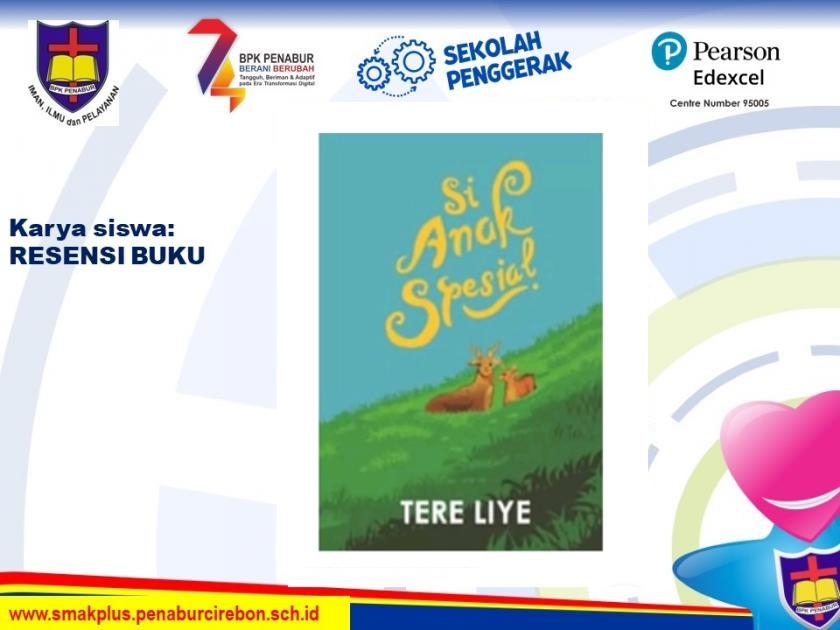 Resensi Buku : Si Anak Spesial