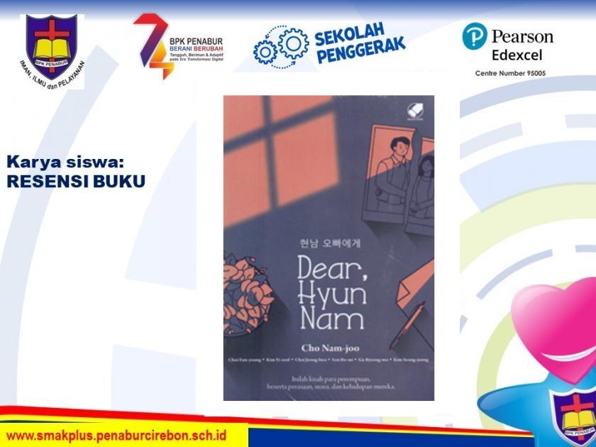 Resensi Buku : Dear, Hyun Nam