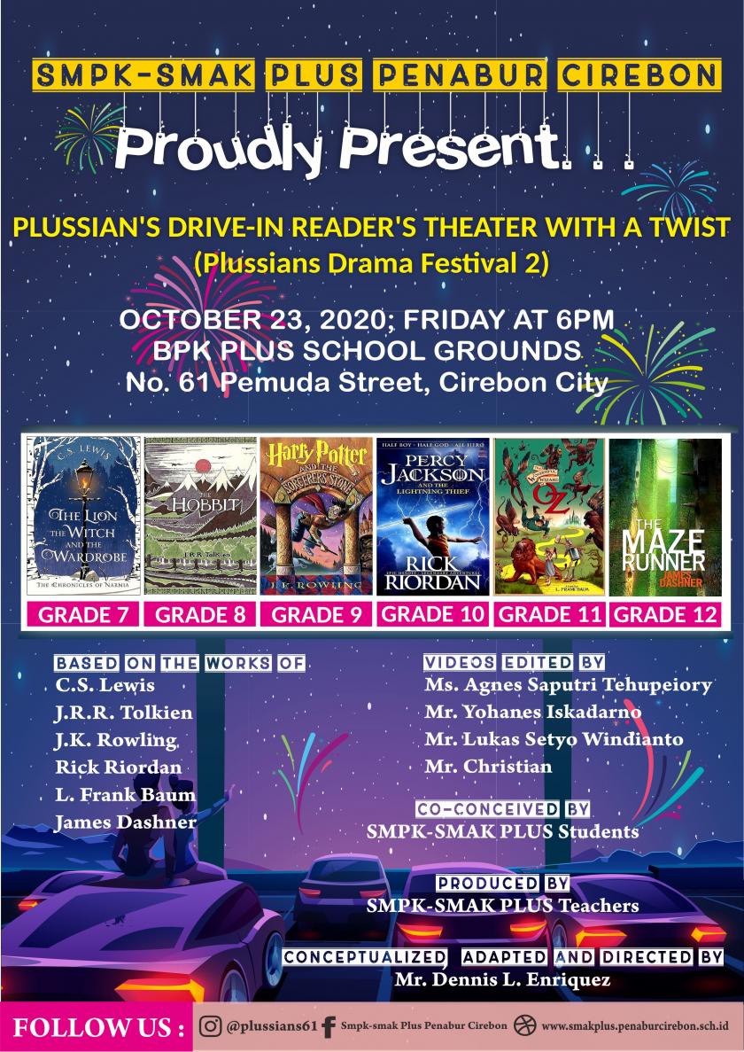WE PROUDLY PRESENT PLUSSIAN DRAMA FESTIVAL 2 DRIVE-IN